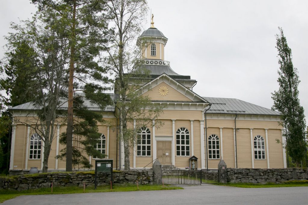 Evijärven kirkko. Kuva: Henri Ruuska
